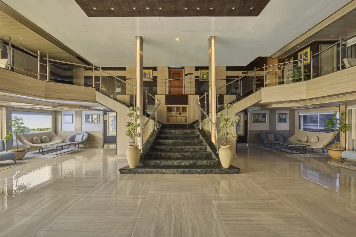 Lobby of the Blue Shadow IV Nile Cruise Nile cruise